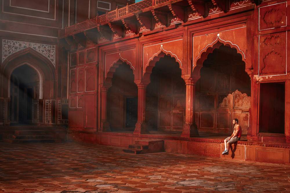 Taj Mahal inside view