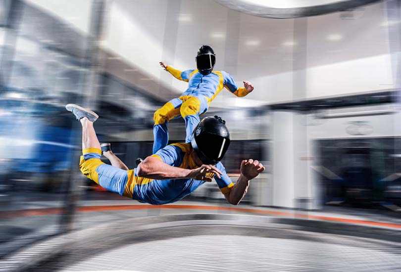 SKYDIVE INDOORS AT IFLY DUBAI IN MIRDIF CITY CENTRE