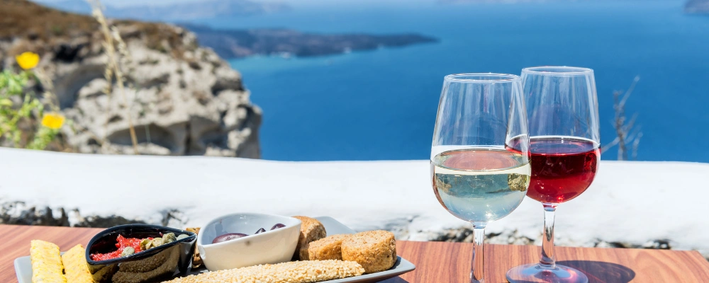 Enjoy Local Cuisine and Wine of Santorini