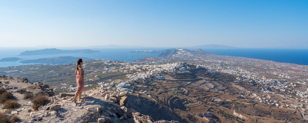 Exploring Santorini