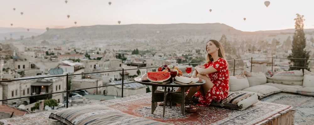 travellers are enjoying in turkey