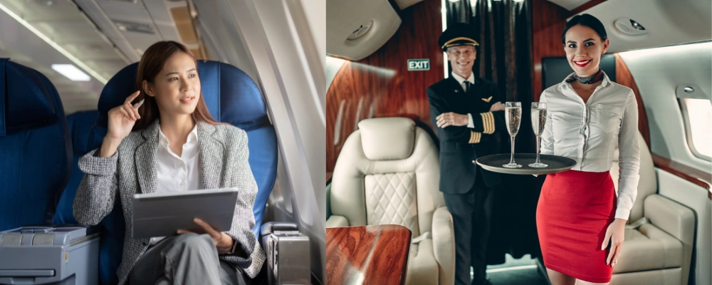 Differences Between Business and First Class